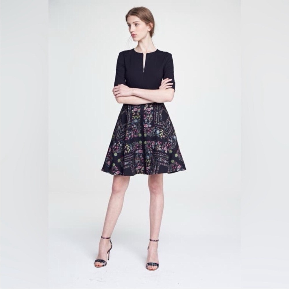 TED BAKER LONDON Mooris Unity Floral Jacquard Dress